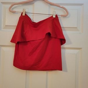 Red Mini Skirt